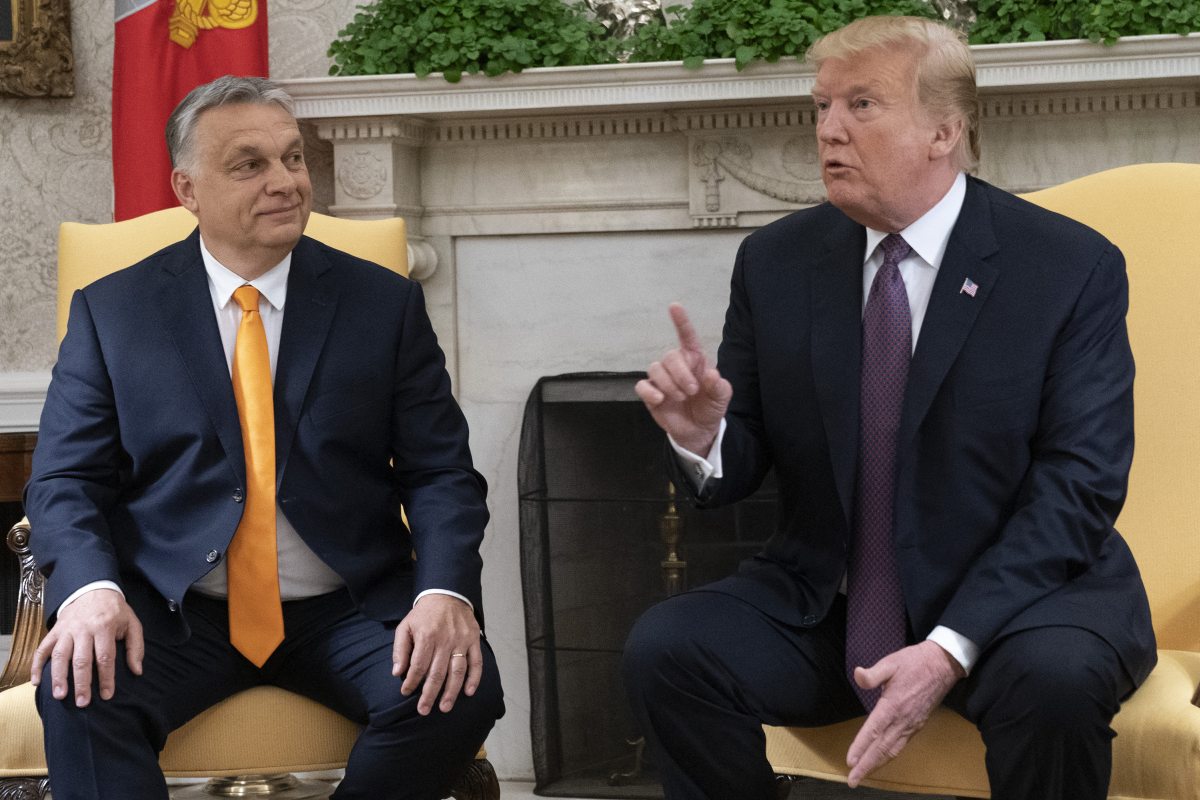Üzenetet kapott Donald Trumptól Orbán Viktor