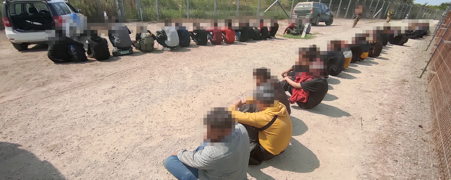 65 migránst tartóztattak fel a Tisza árterében