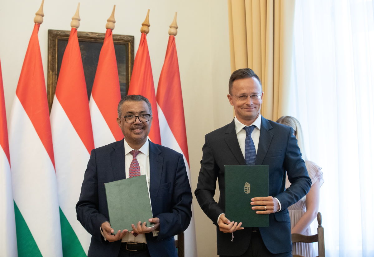 Miniszterelnökség: egyetértési nyilatkozatot tett a magyar kormány és a WHO