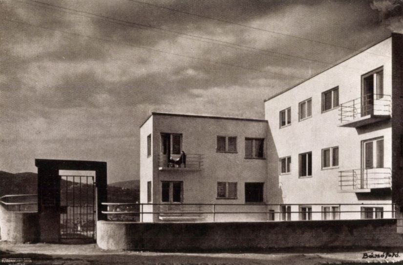 Delej-villa. Magyar Iparmơvészet 1930 (33. évfolyam) (Forrás: Arcanum digitális tudománytár)