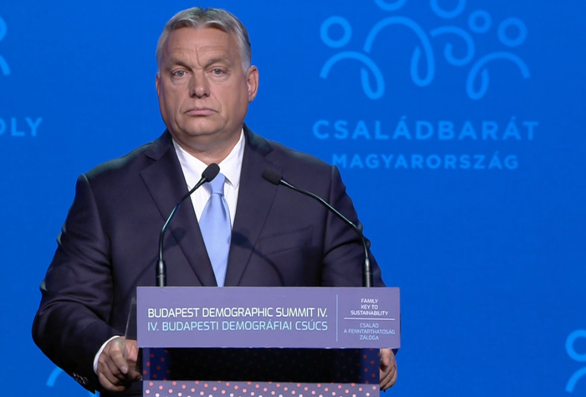 Orbán: A Nyugat egyszerűen nem akarja fenntartani önmagát