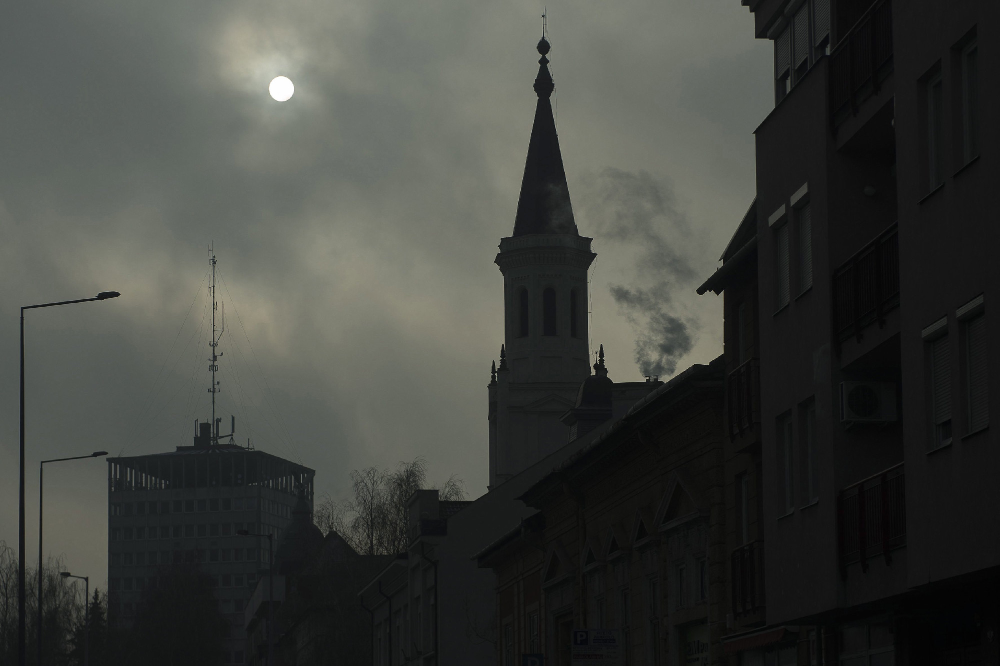 Kilenc magyar településen veszélyes szintre ért a levegő minősége