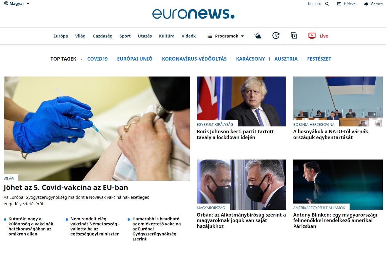 Tulajdonost vált a Euronews, van magyar szál is