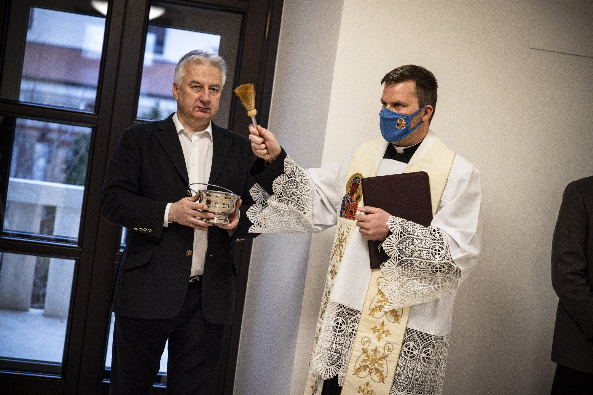 Idén is megszentelték Orbán Viktor munkahelyét, a Karmelita kolostort