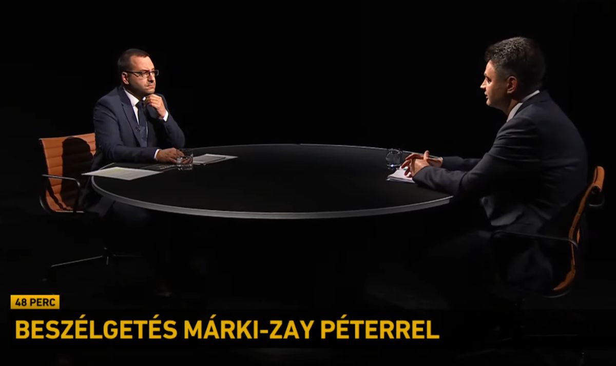 Márki-Zay Péter az m1-en: Szeretnék megemlékezni arról a fantasztikus eseményről, hogy itt vagyunk