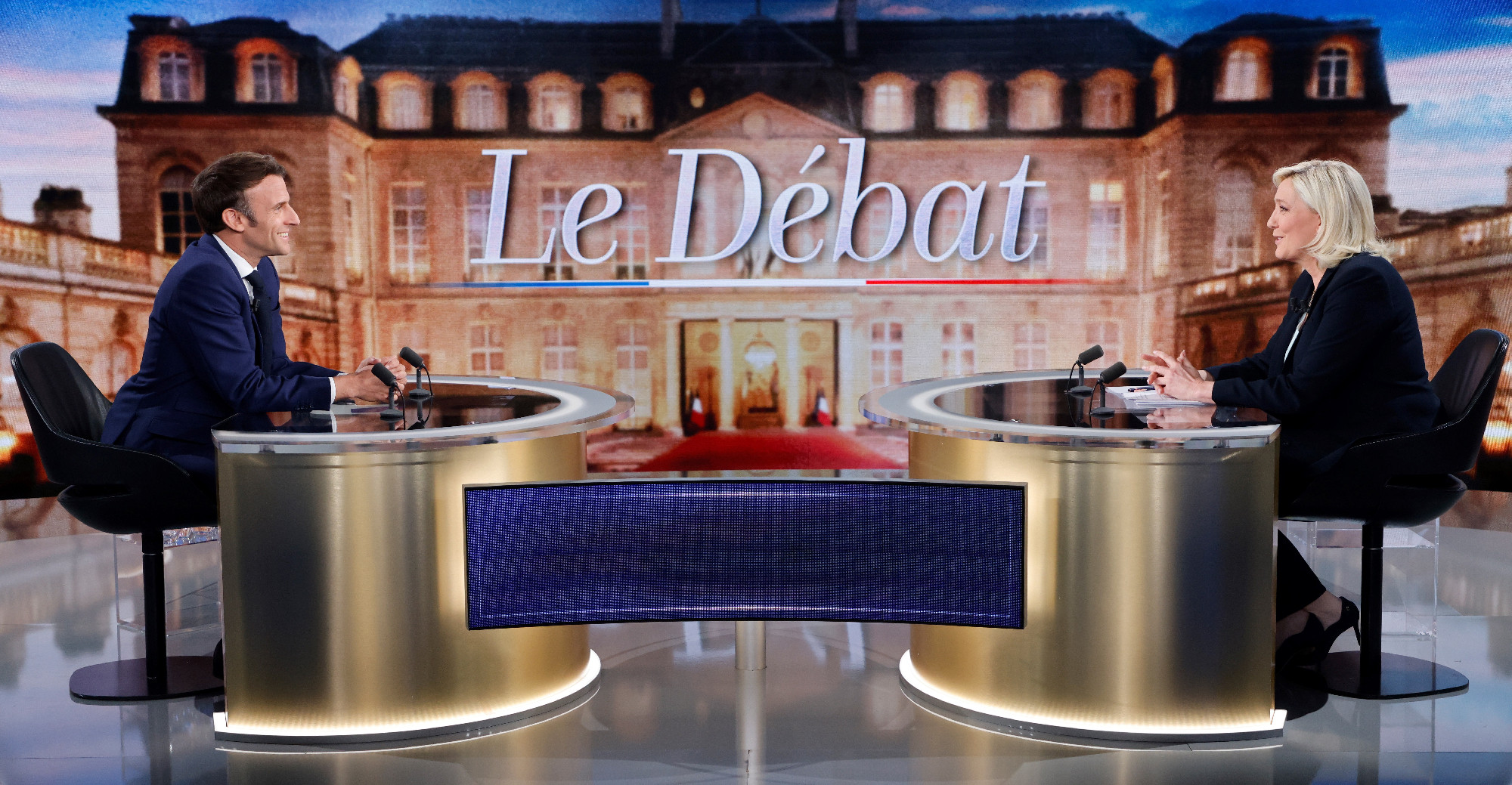 Macron jóval meggyőzőbb volt a Le Pennel folytatott tévévitán a nézők szerint