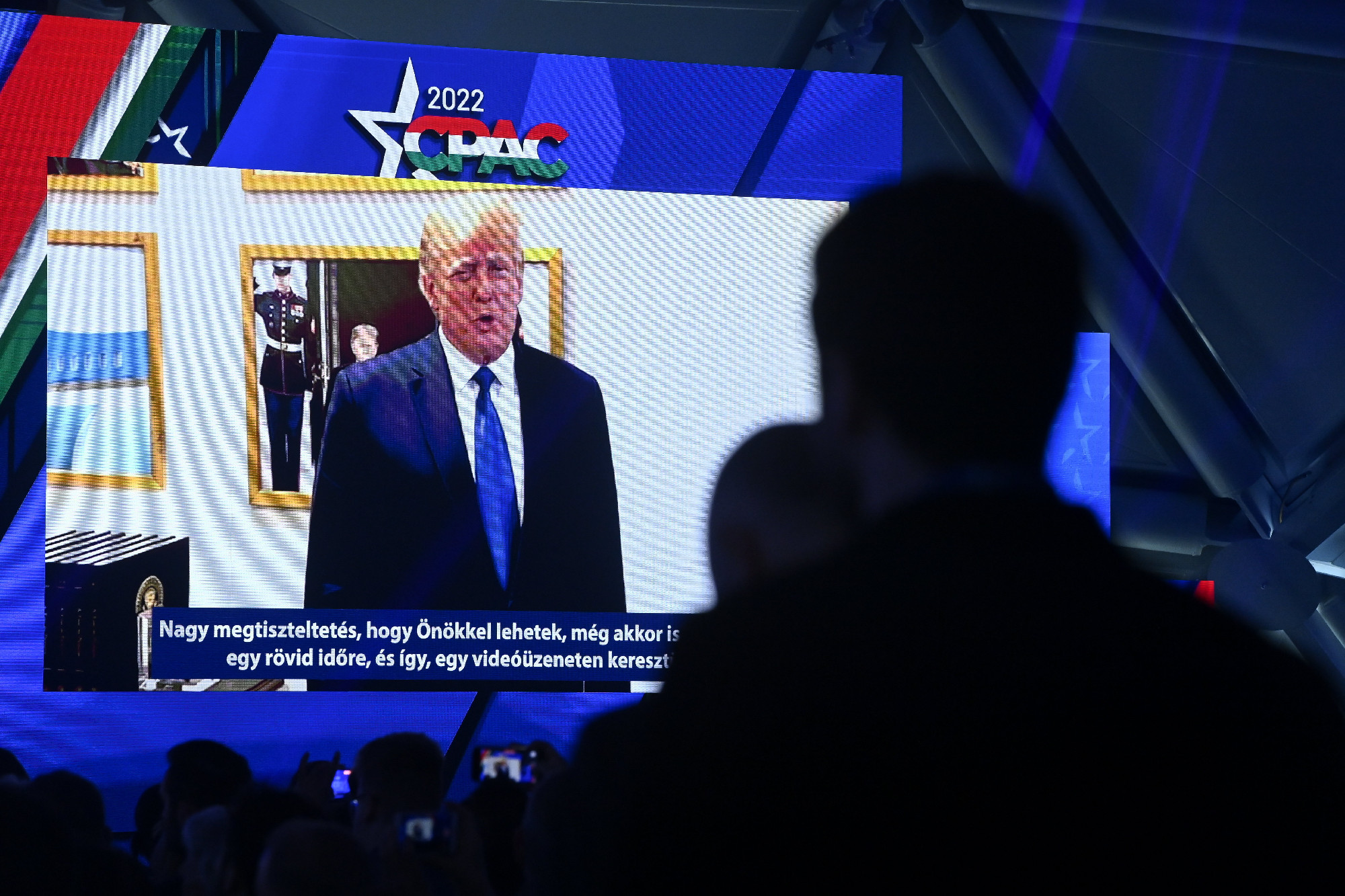 Videón üzent, és Orbánt dicsérte Donald Trump a CPAC Hungary konferencián
