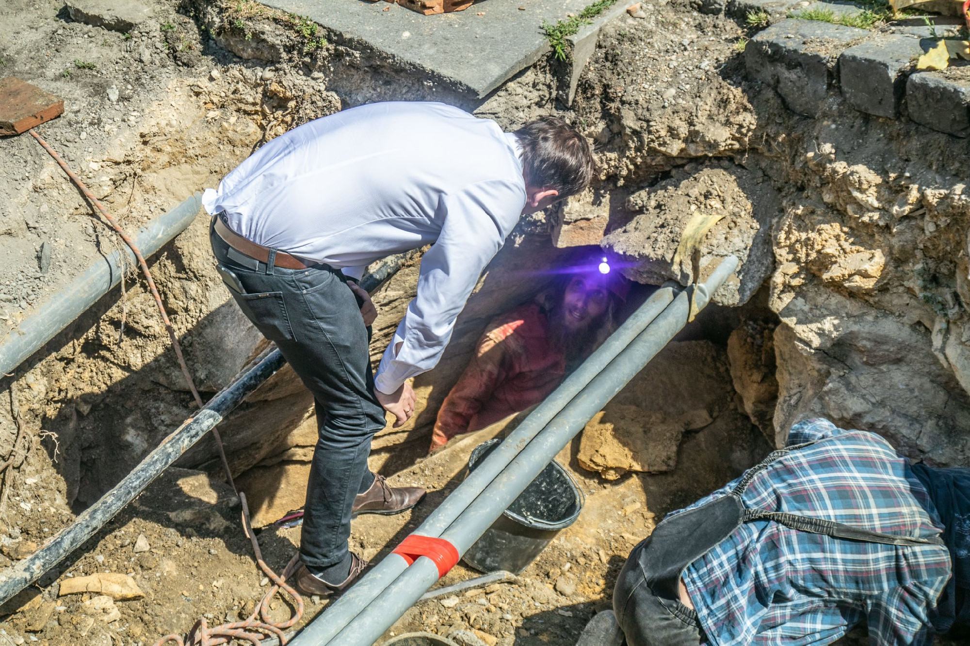 Járdajavítás közben barlangot találtak a II. kerületben