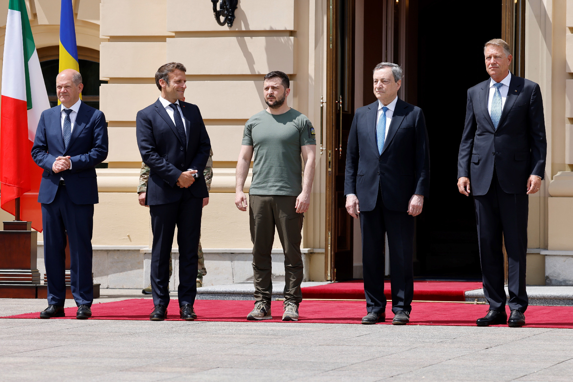 Kijevben az EU legbefolyásosabb vezetői
