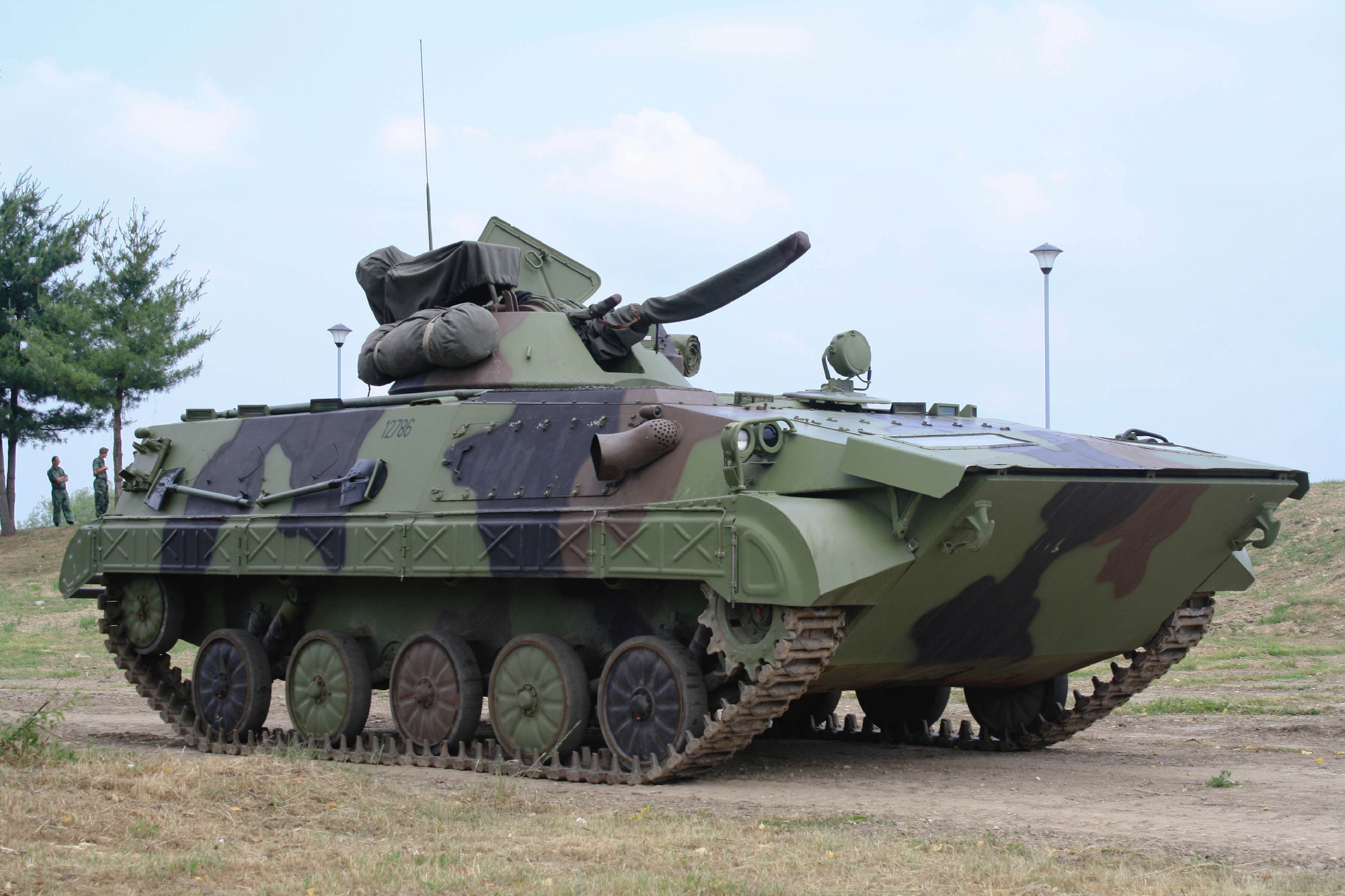 Szlovénia jugoszláv gyártmányú BVP M80A gyalogsági harcjárműveket küldött Ukrajnának