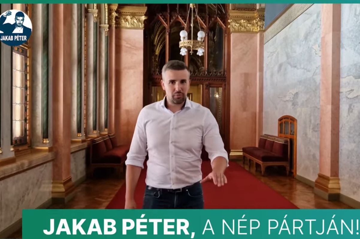 Jakab Péter: Ez a hely a Parlament, ahová utálok bejönni, mert tele van szar emberrel