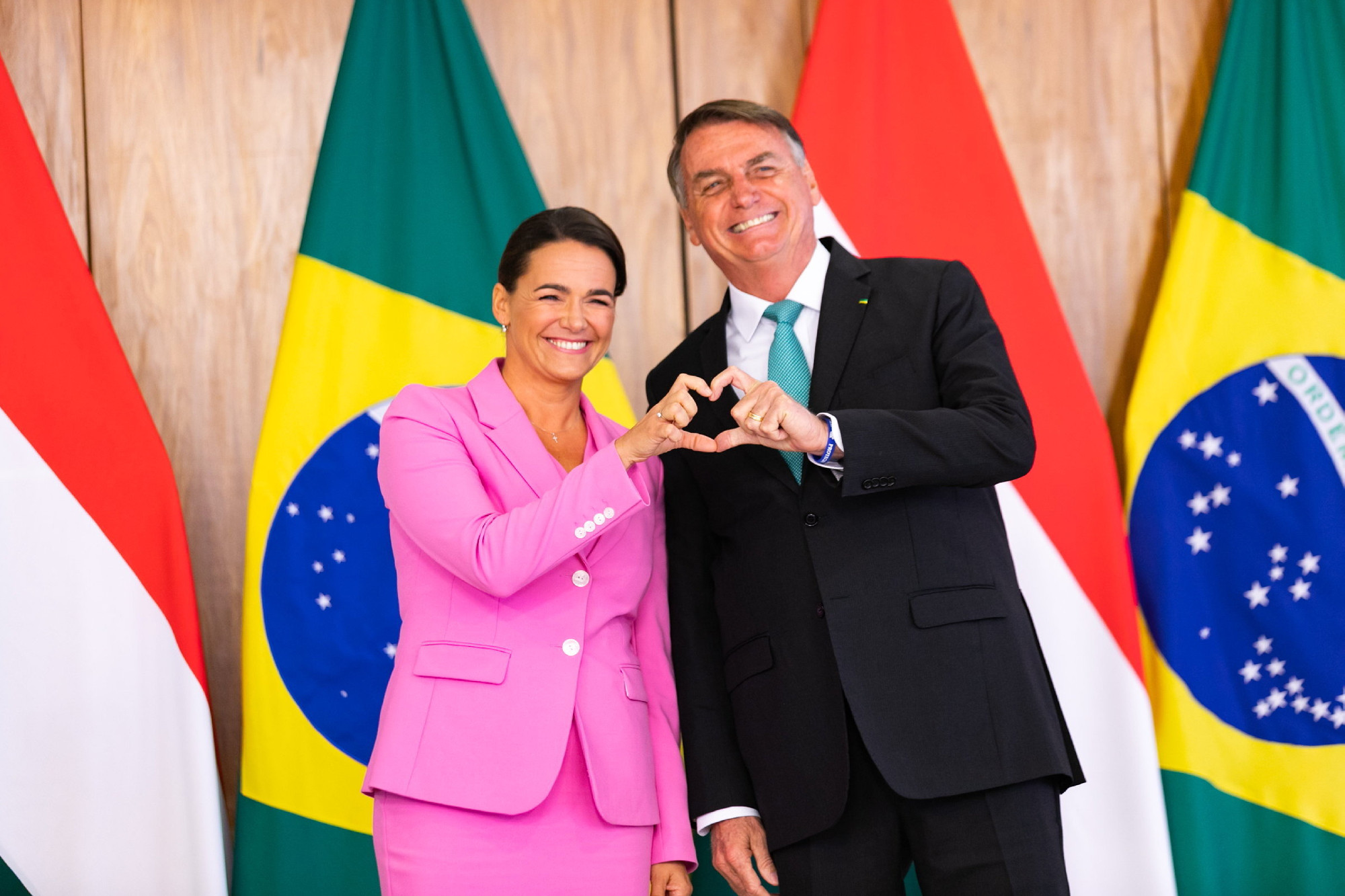 Novák Katalin: Bolsonaro elnök úrral mi a béke követei vagyunk