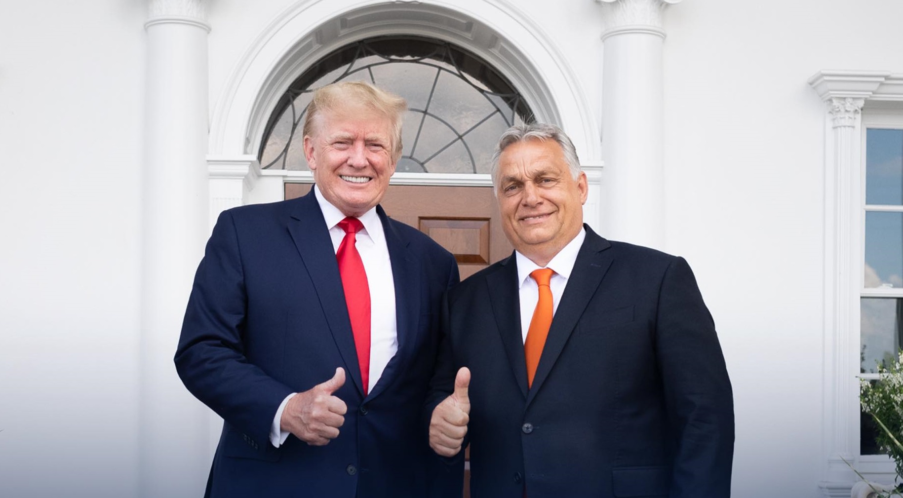 Orbán Viktor Donald Trumpnál járt