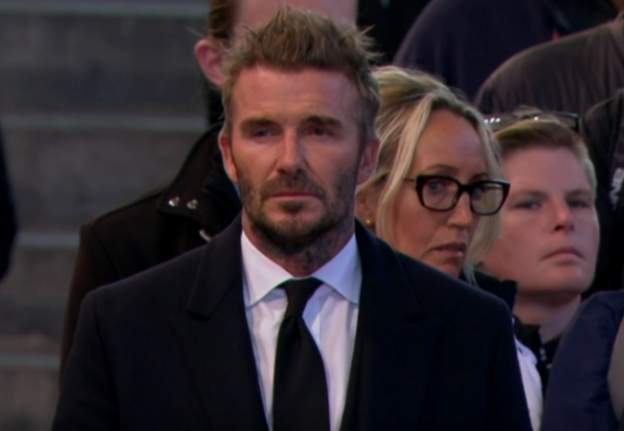 David Beckham 13 órát állt sorban, hogy leróhassa tiszteletét II. Erzsébet ravatalánál