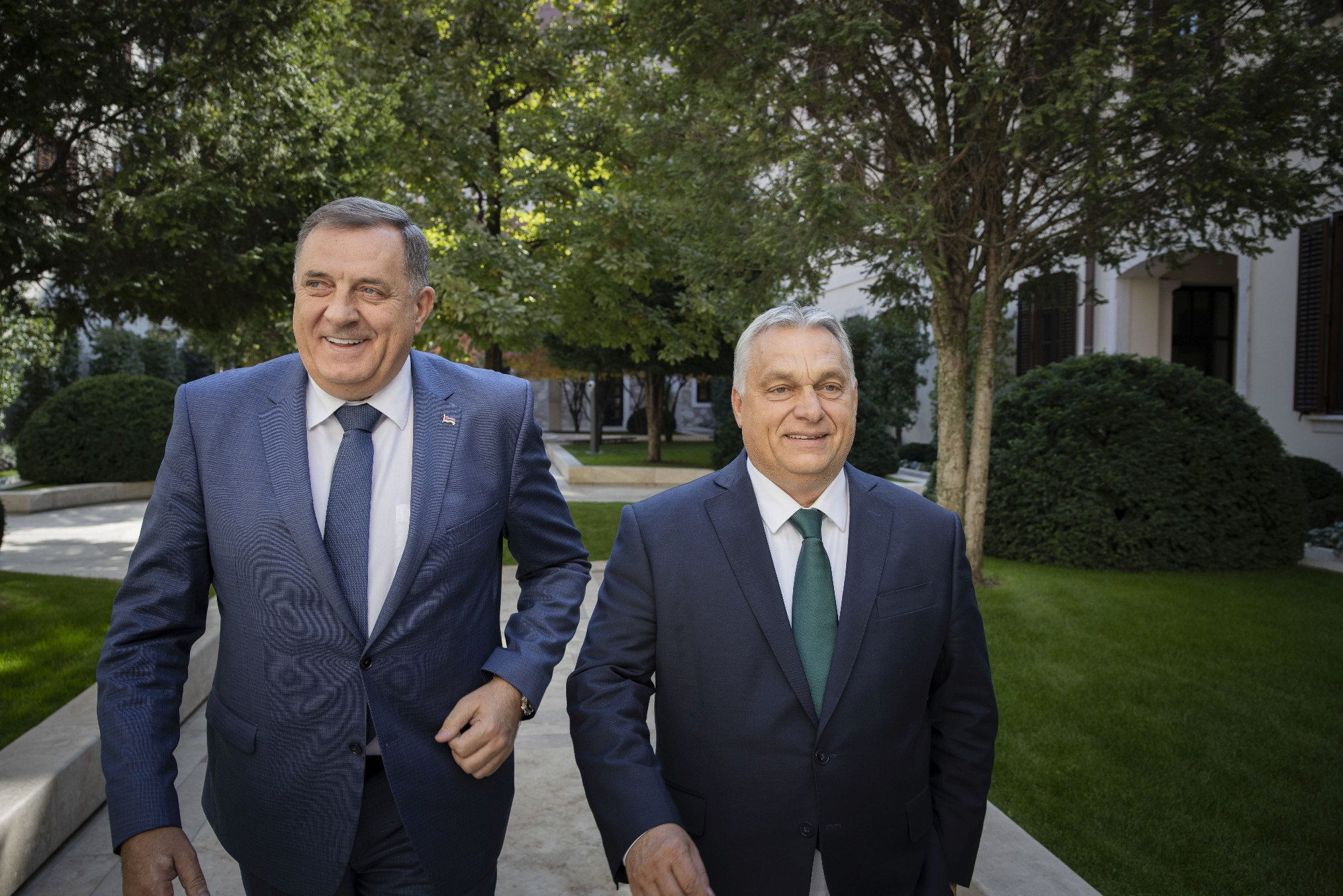 „Szorosabbra fűzzük az energetikai együttműködésünket” – Orbán Viktornál járt Milorad Dodik