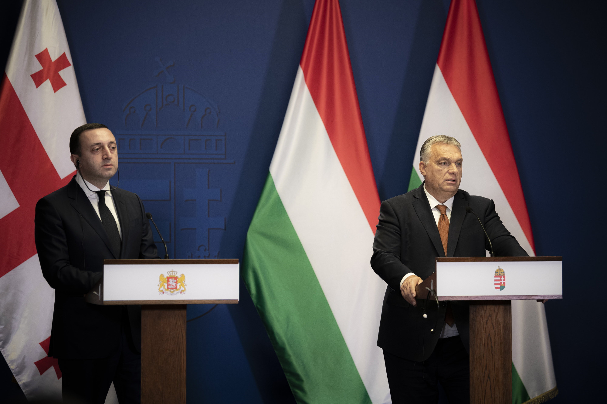 Orbán az uniót támadja, amiért nem adtak tagjelöltséget Georgiának