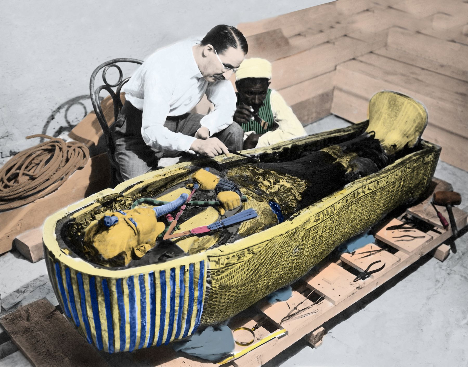 Múzeumi rajzolóból lett sztárrégész Tutanhamon sírjának megtalálója