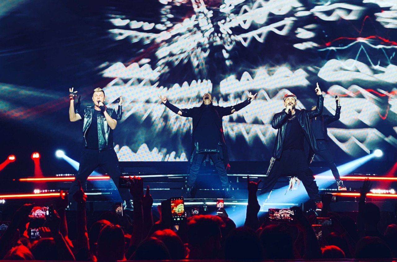 Backstreet Boys-koncert Budapesten, a Papp László Arénában 2022. november 2-án (Fotó: Zimon András/Magyar Hang)