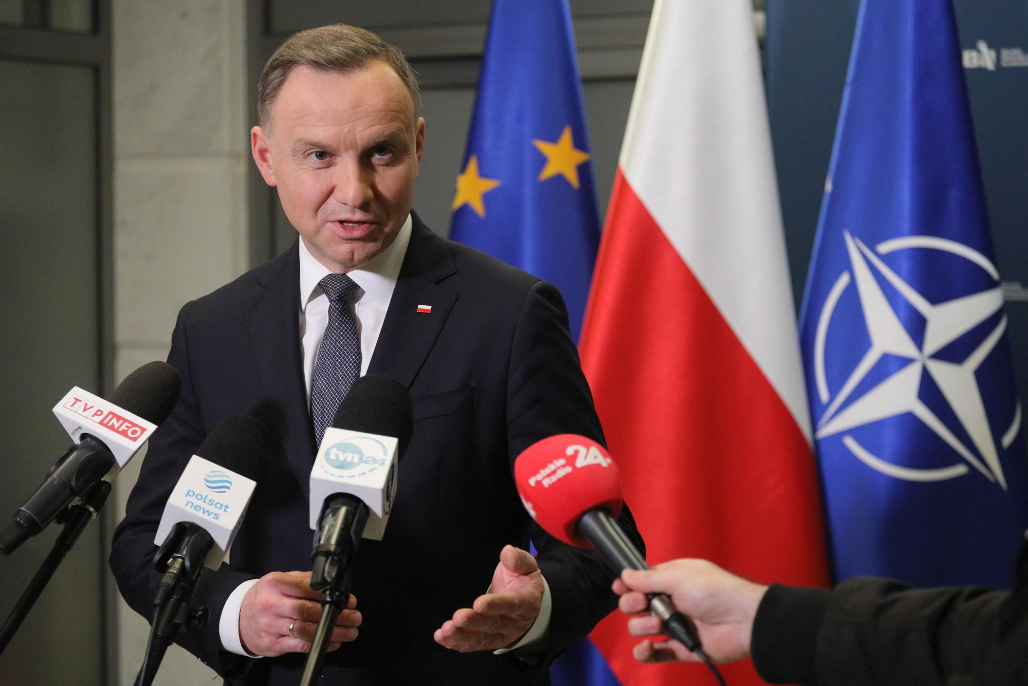 Lengyel elnök: „Valószínű”, hogy az ukrán légvédelem okozta a robbanást