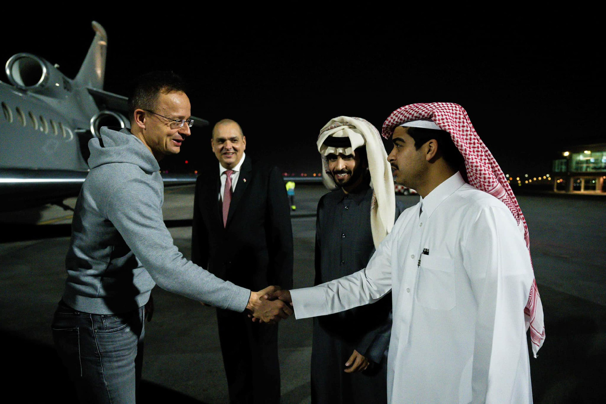Szijjártó Péter is éppen Katarban tartózkodik