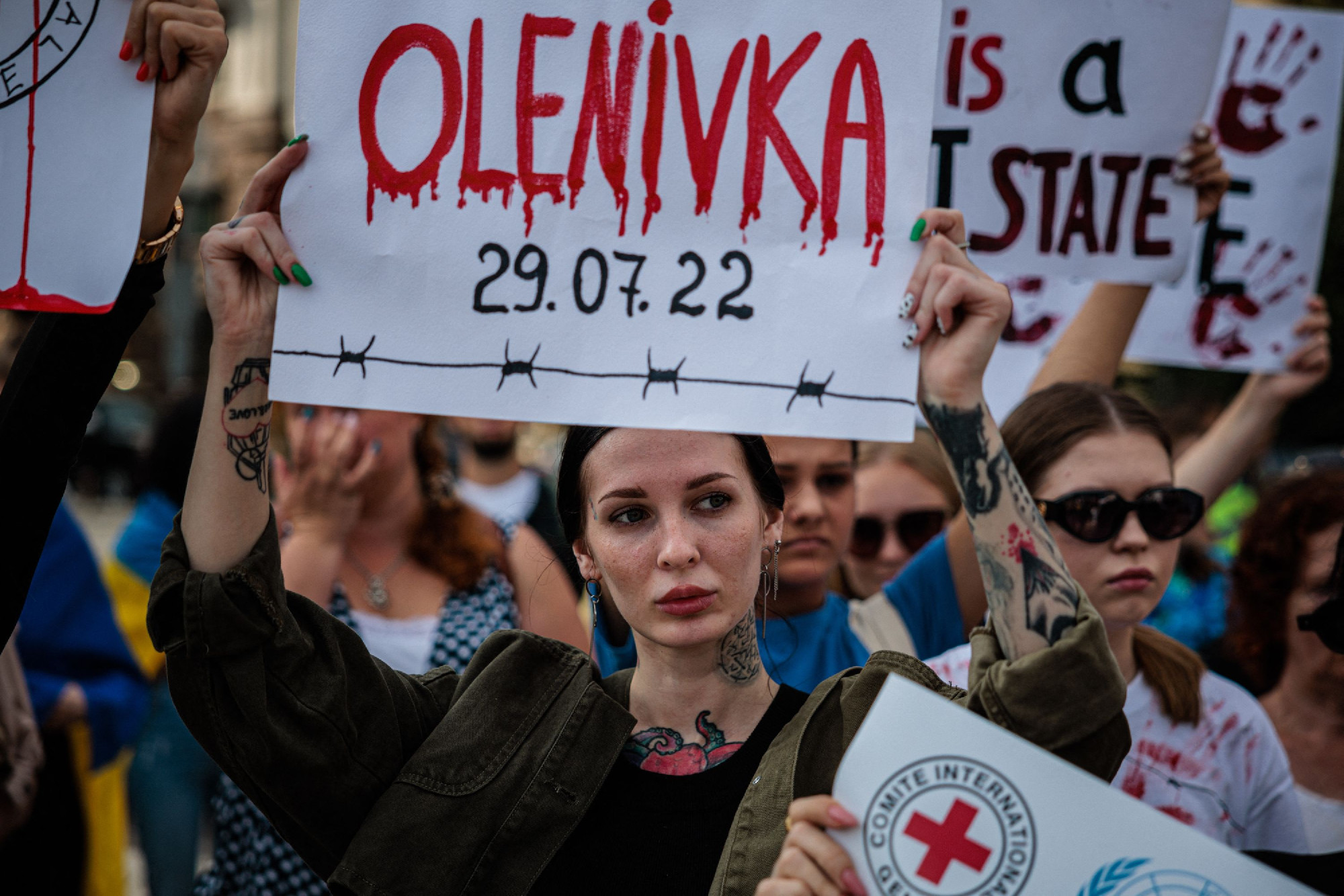 Zelenszkij: Oroszországnak felelnie kell az olenyivkai mészárlásért