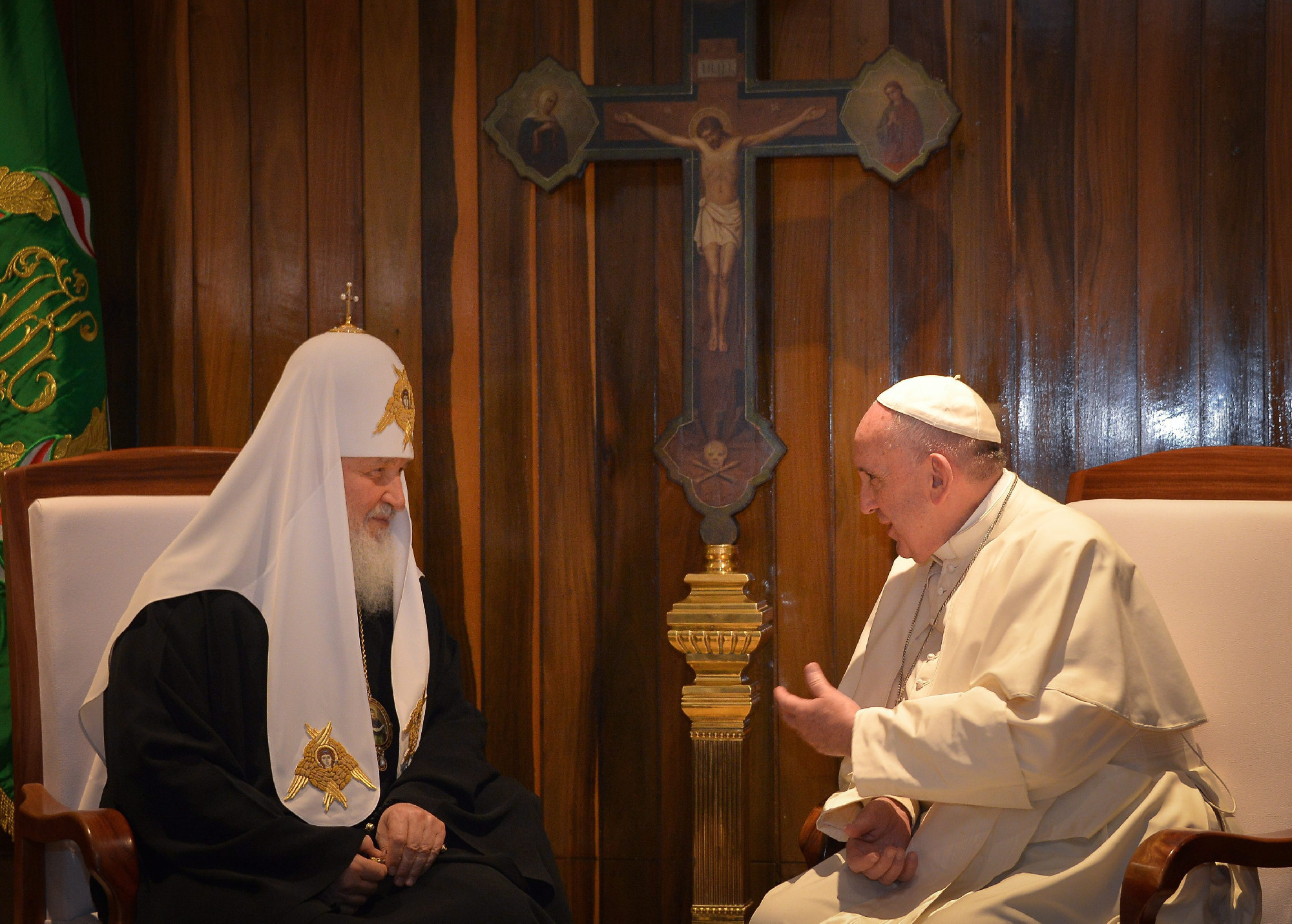 Orosz óhitű tisztségviselő: Jeruzsálemben találkozhat Ferenc pápa Kirill pátriárkával
