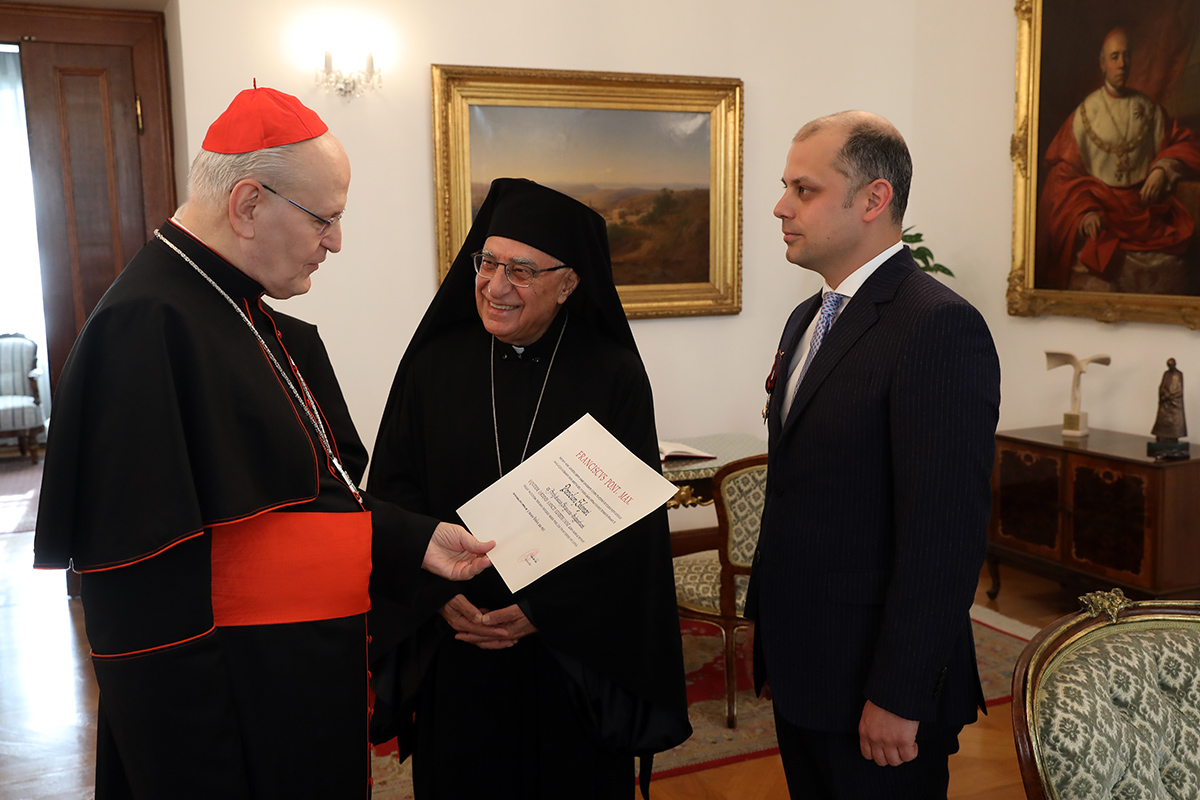 Pápai kitüntetést kapott a Máltai Szeretetszolgálat nemzetközi vezetője