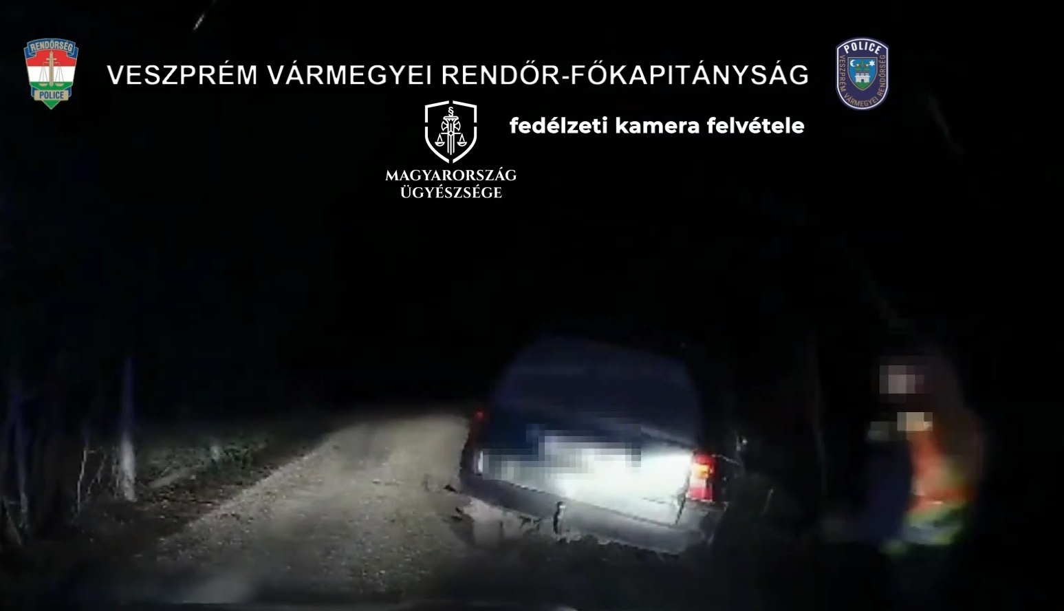 Autósüldözés után kapták el a részeg ámokfutót a pápai rendőrök – videó