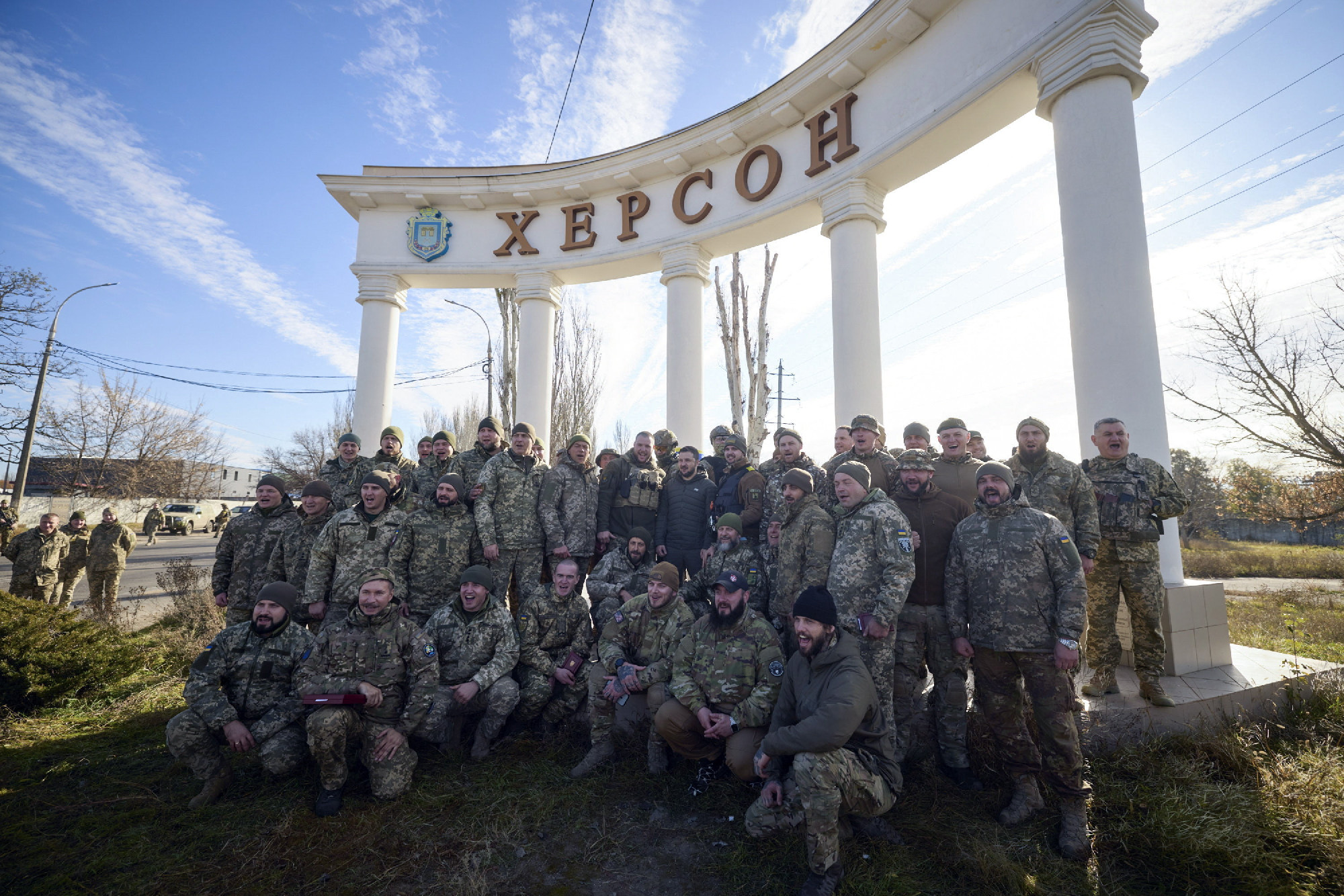 Herszonnál átkelhettek a Dnyeperen az ukrán csapatok