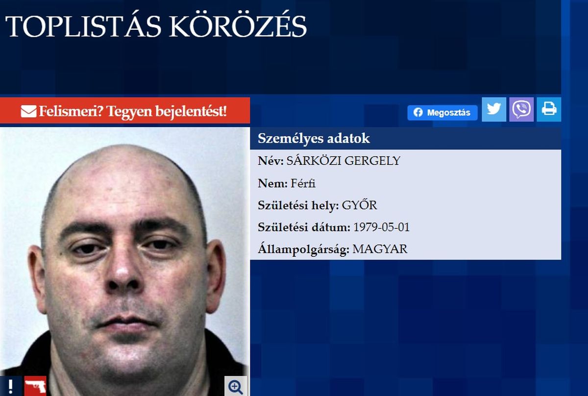 Szlovákiai magyar vállalkozó meggyilkolása: egy embert még köröznek, fegyver lehet nála