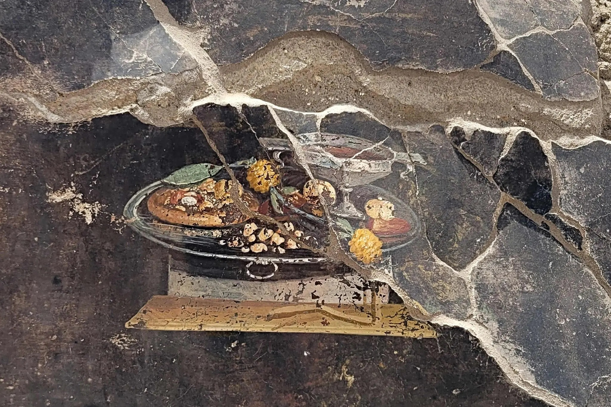 Pompeiiben felfedezték minden pizzák ősét