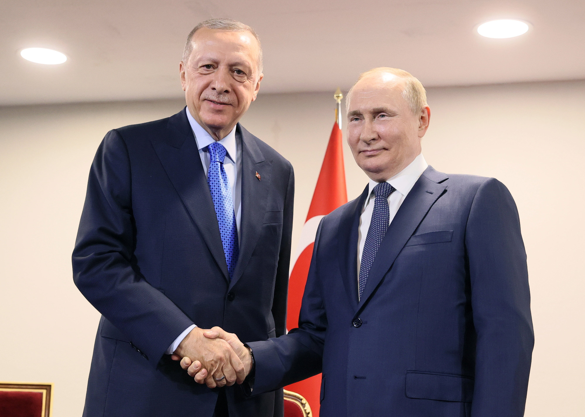 Törökországi látogatásról egyeztetett Putyin és Erdogan