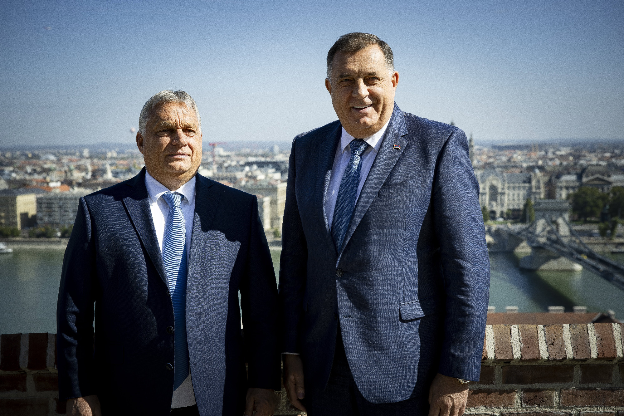Orbán Viktor a Karmelitában fogadta a boszniai szerb elnököt