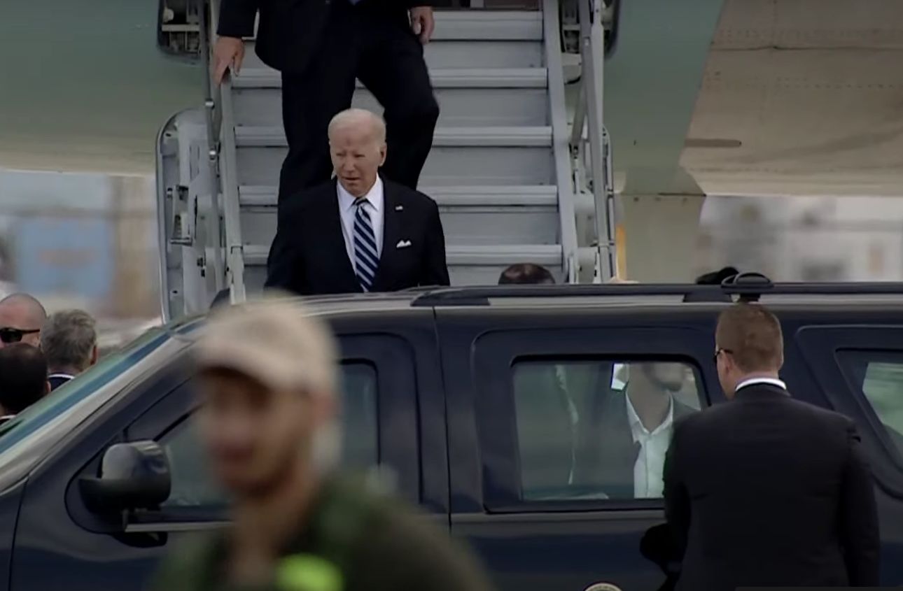 Már Izraelben van Joe Biden