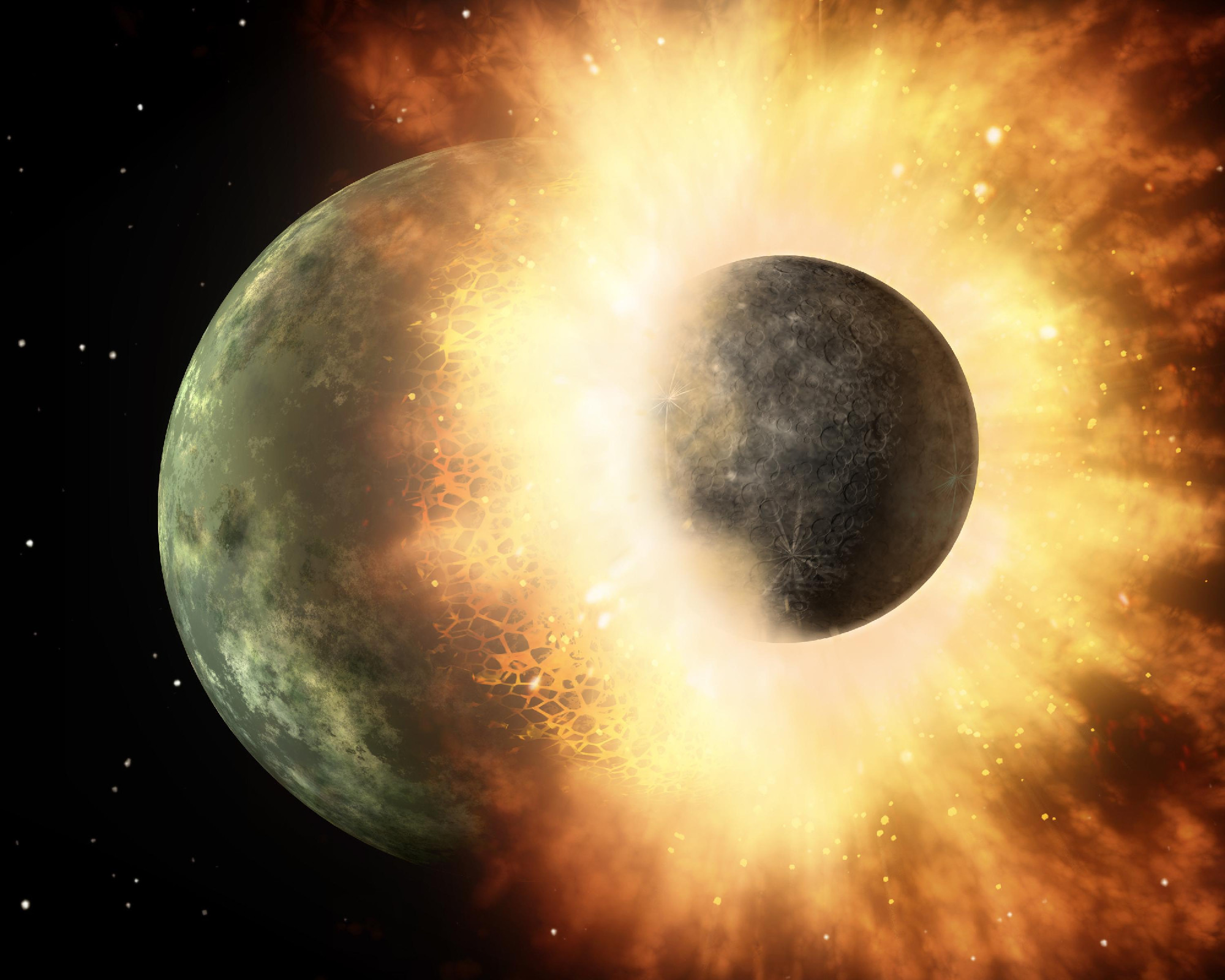 Egy Theia nevű ősi bolygó rejtőzhet a Föld mélyében
