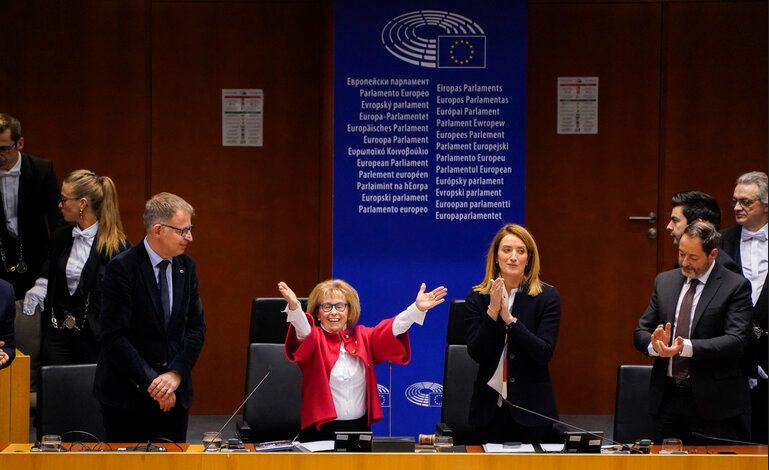 „Hitler nem győzött” – mondta az EP-ben egy holokauszt-túlélő