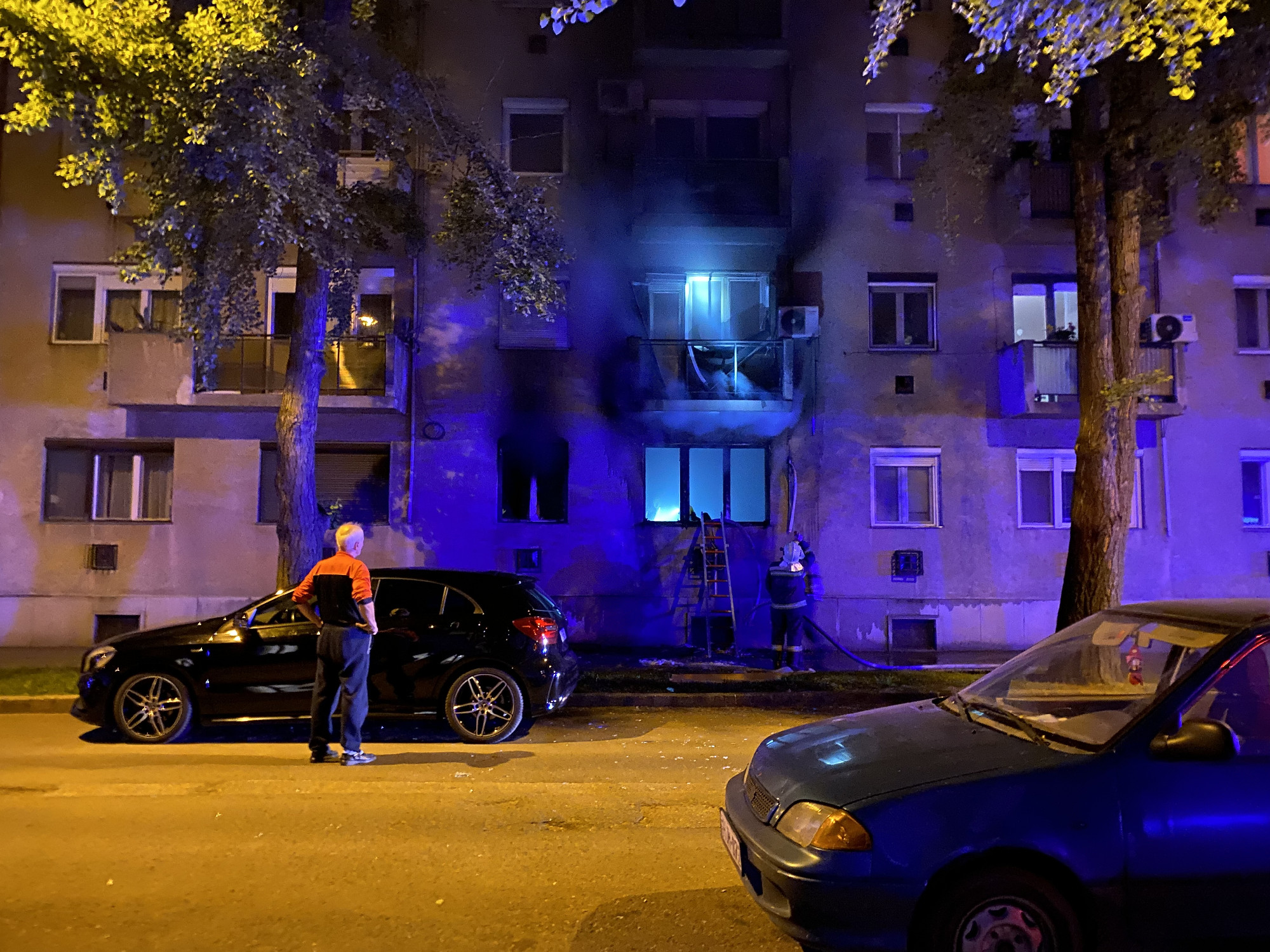 Lakástűz pusztított Szeged belvárosában