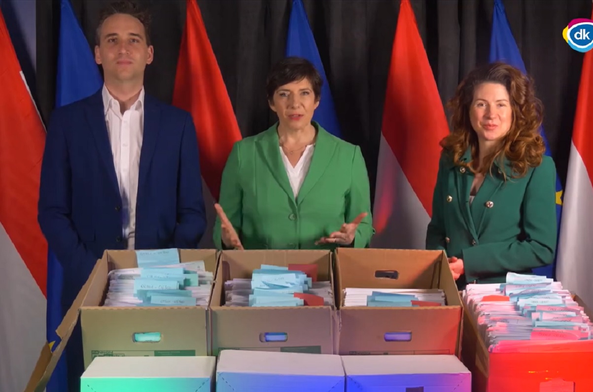 EP-választás: a DK-MSZP-Párbeszéd szerint több mint 60 ezer aláírást gyűjtöttek