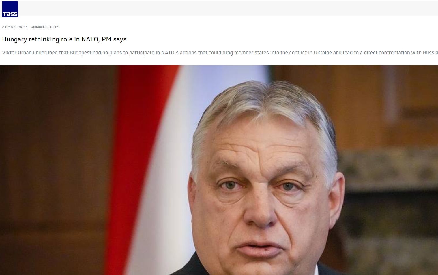 Órák óta Orbán Viktor a vezető hír – még Moszkvában is