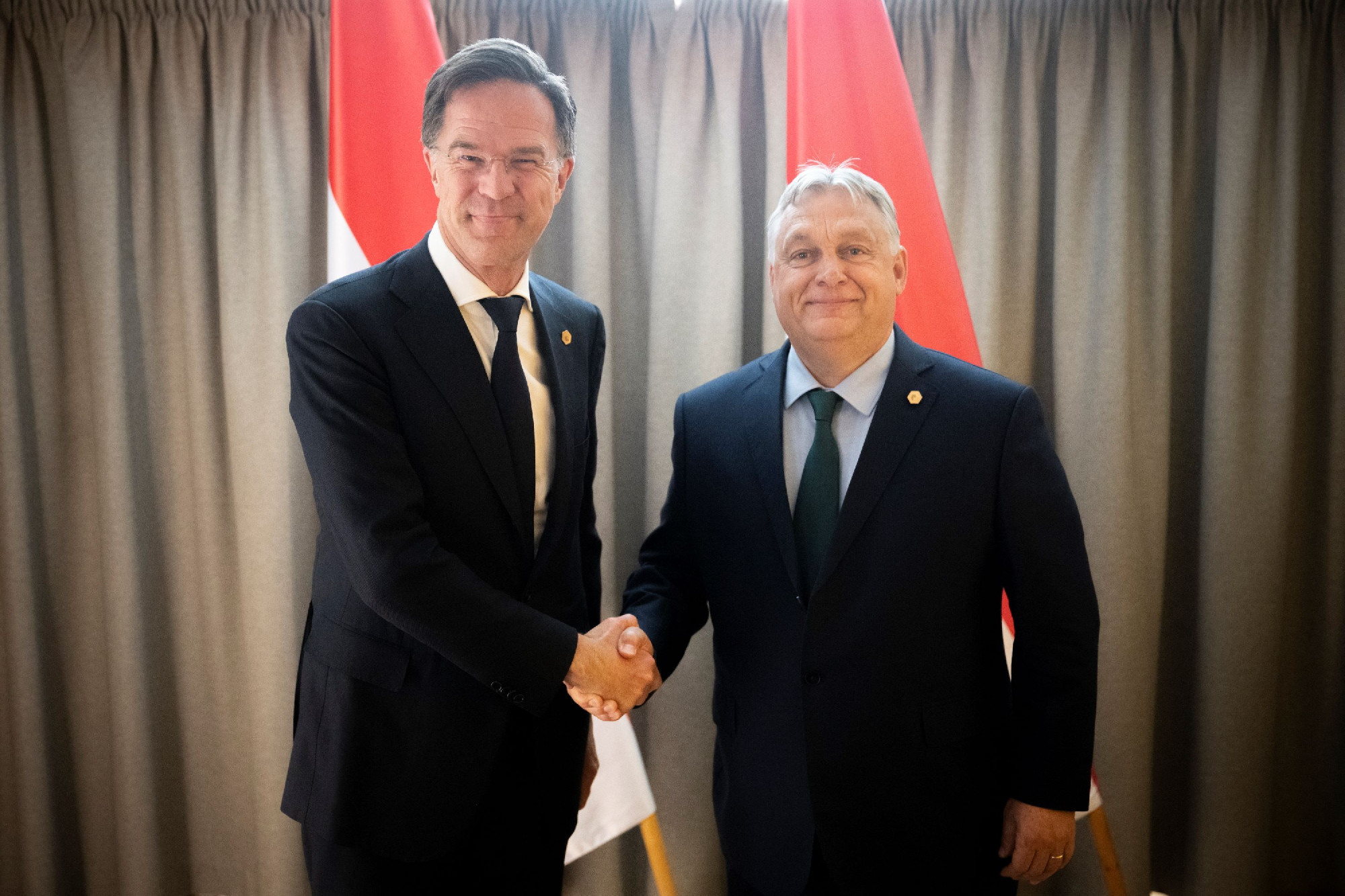 Orbán Viktor: Támogatjuk Mark Rutte jelölését a NATO főtitkári posztra