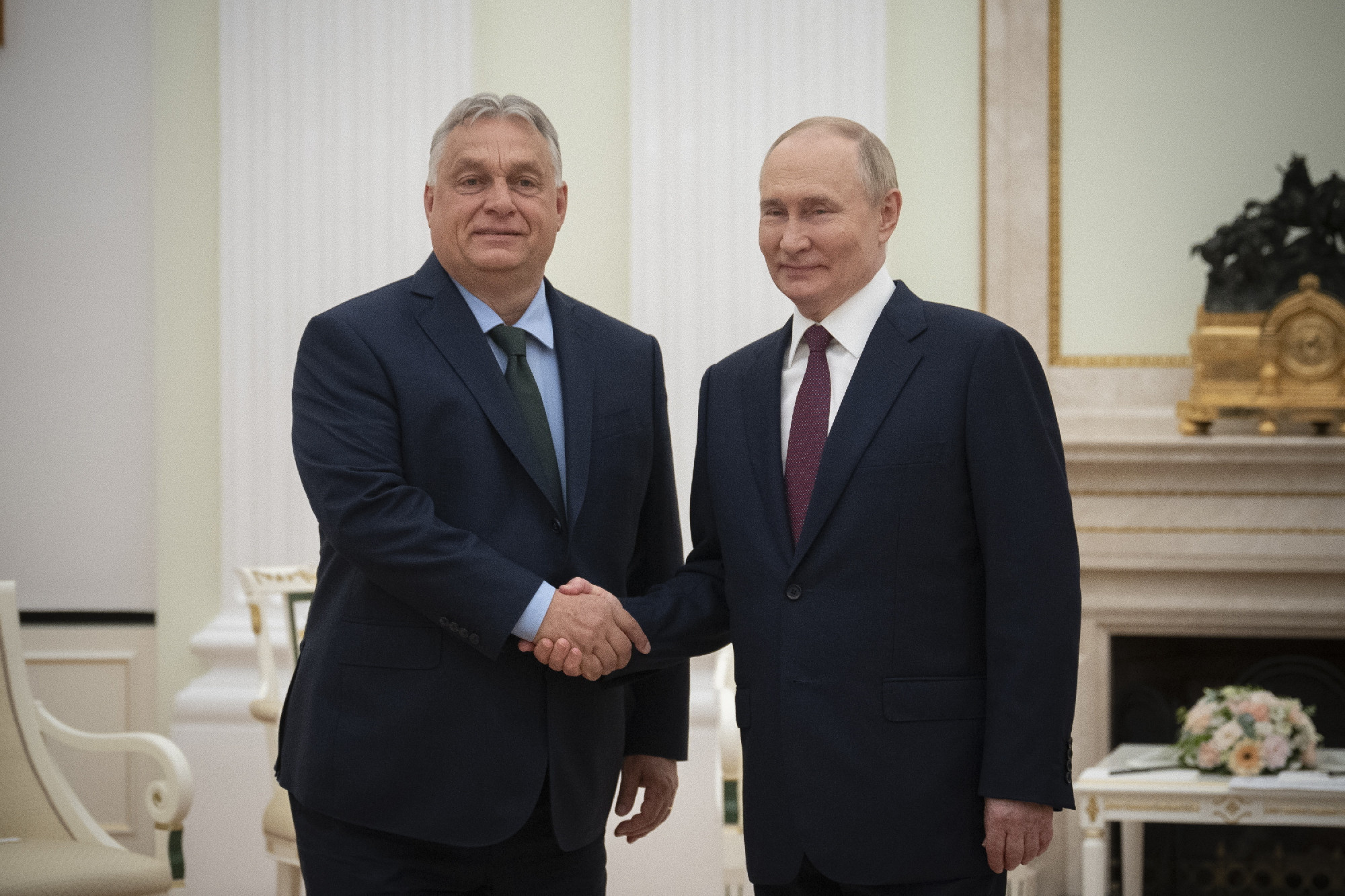 Putyin szóvivője: Budapest kezdeményezésére jött létre Orbán moszkvai látogatása