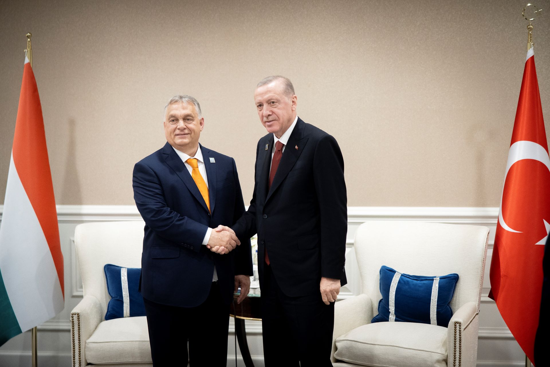 Orbán Erdogannal tárgyalt Washingtonban