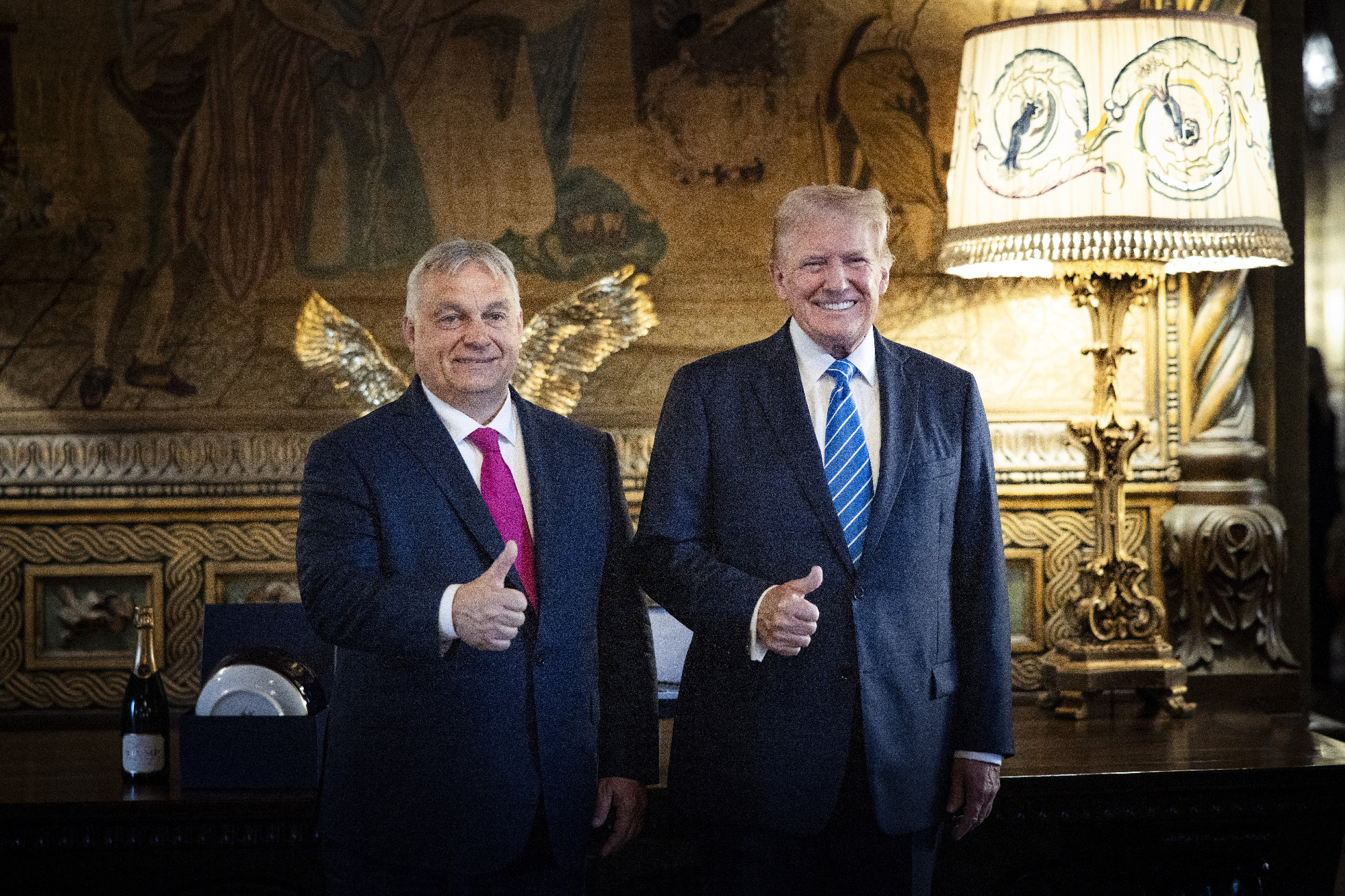 Orbán Viktor „békemissziója” keretében találkozott Donald Trumppal 