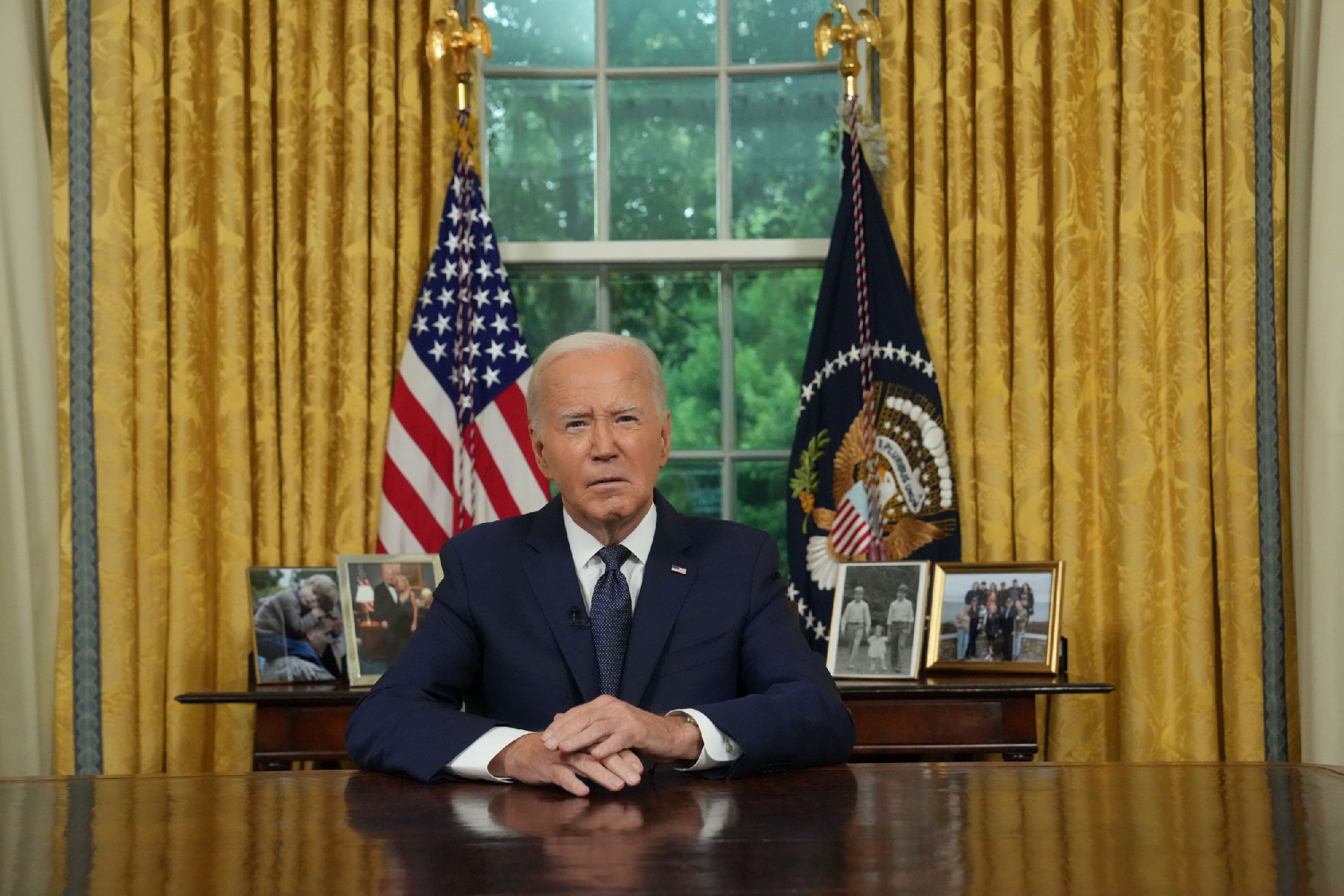 Joe Biden rendkívüli beszédben mondta el, miért lépett vissza