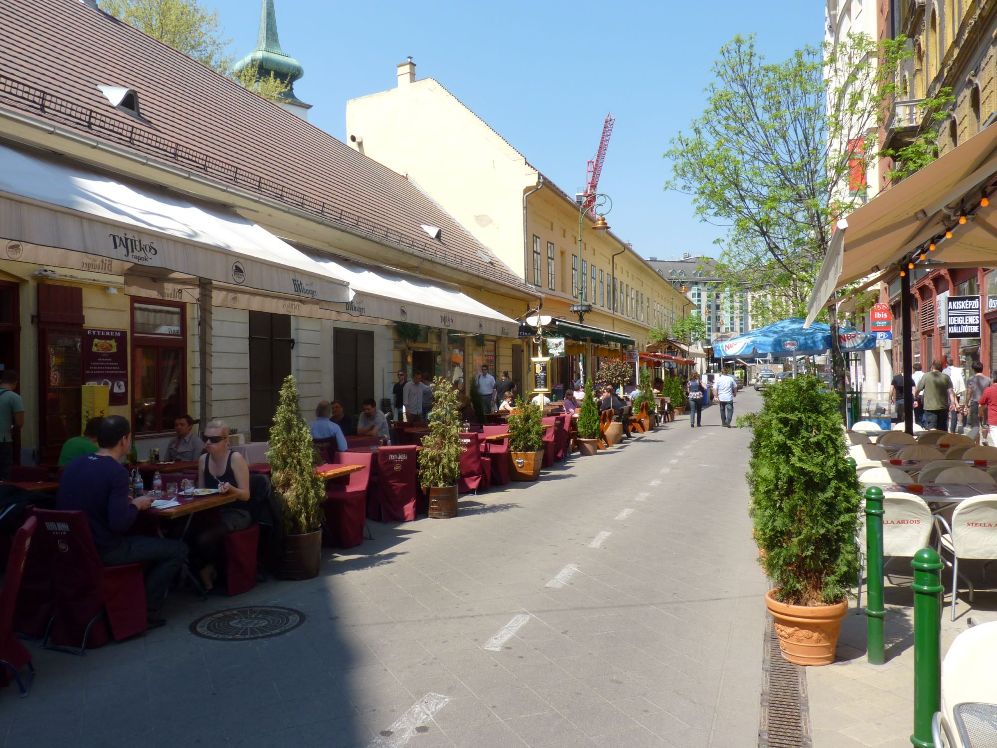 Búcsút inthet a főváros a Ráday utcának