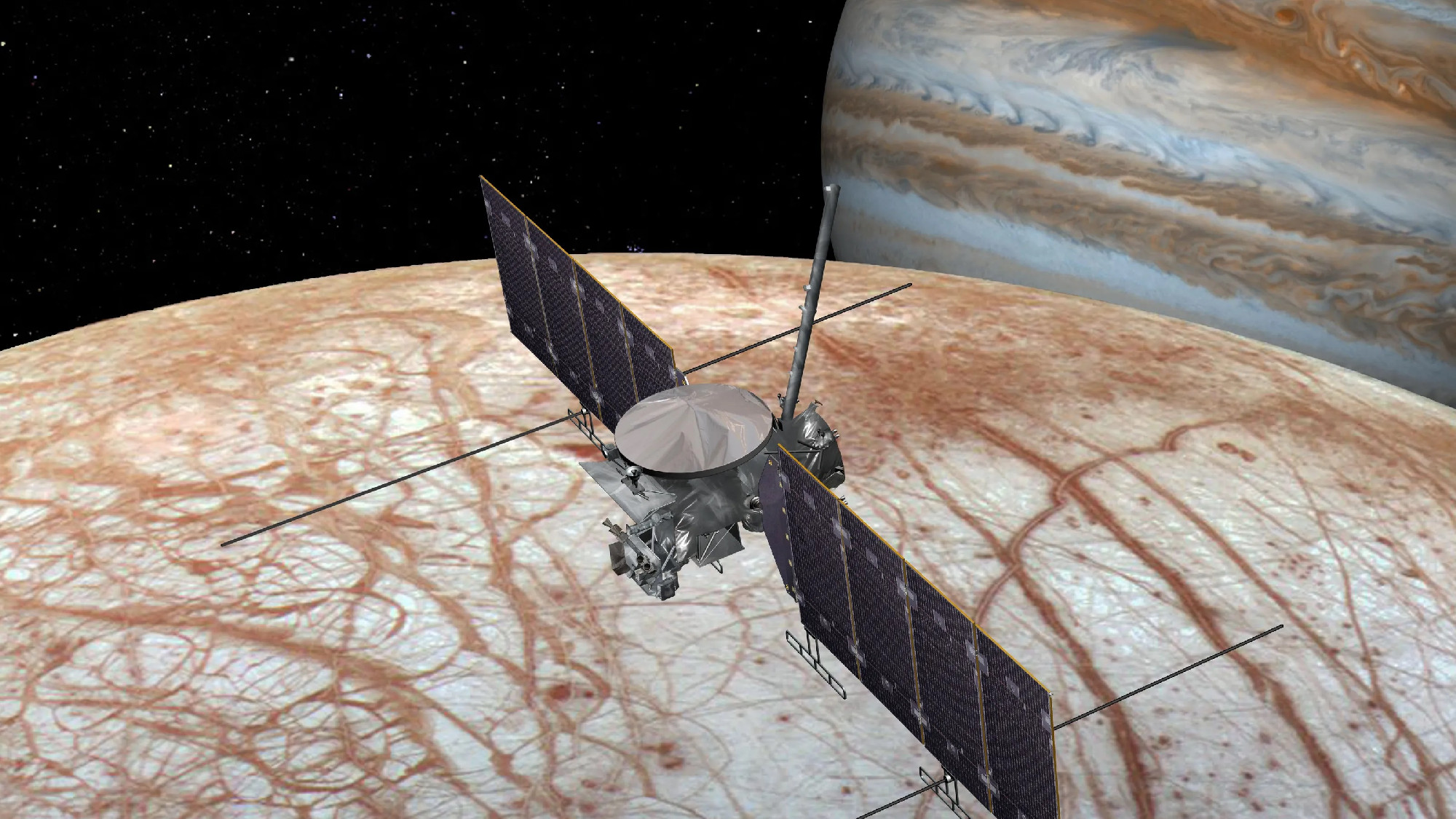 Indul az Europa Clipper űrszonda a Jupiter holdjára