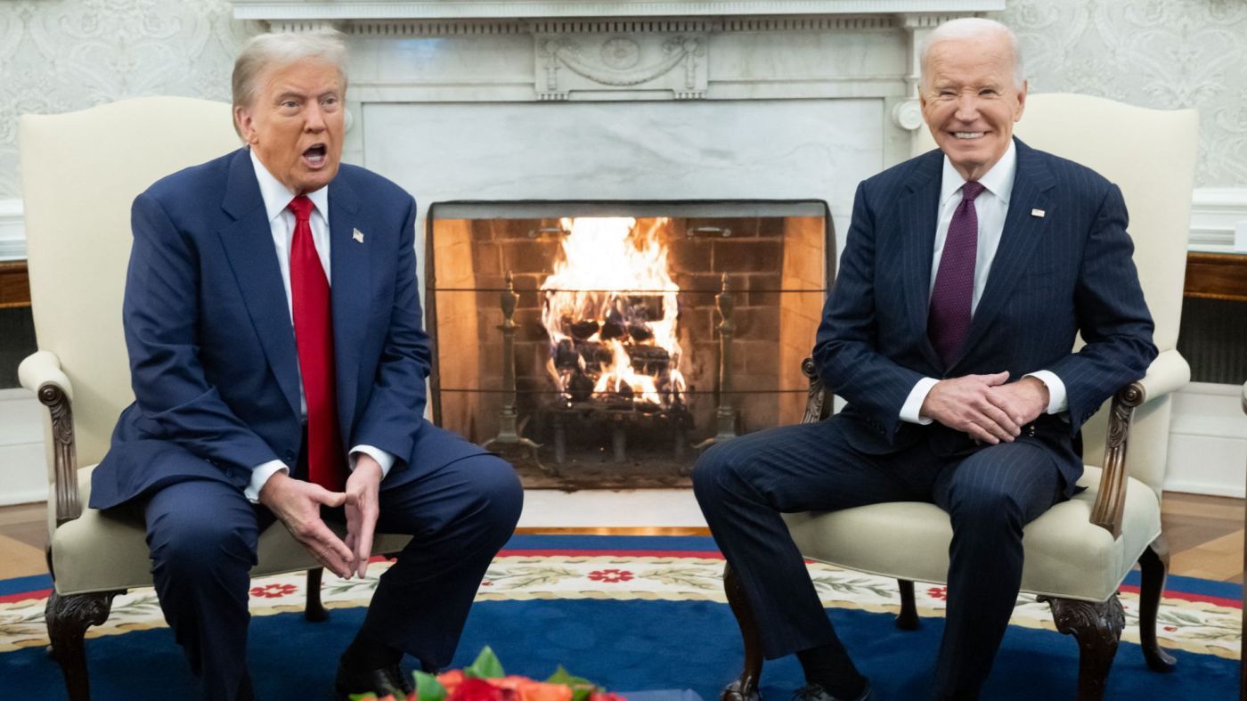 A Fehér Házban találkozott Joe Biden és Donald Trump