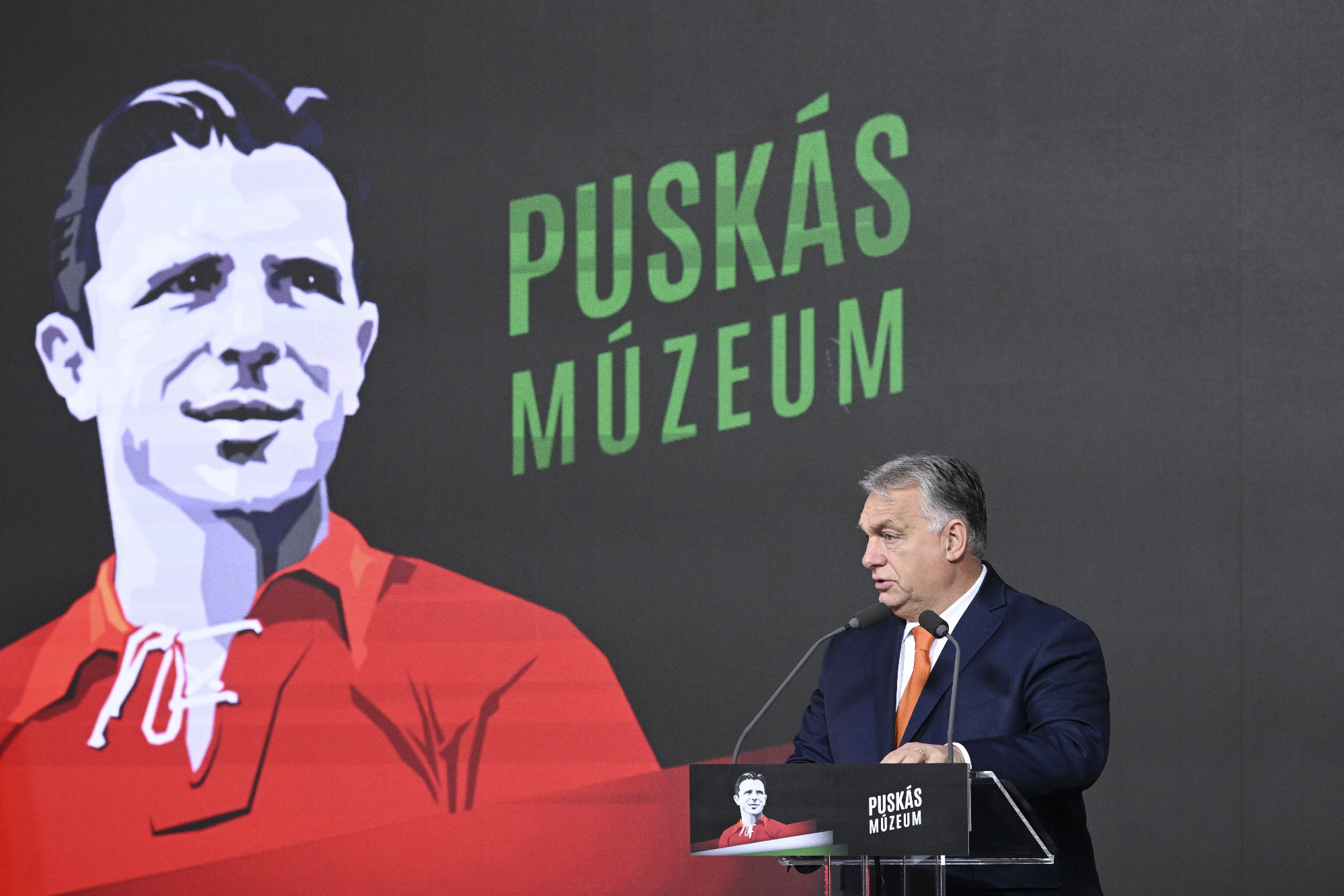 Orbán Viktor megnyitotta a Puskás Múzeumot, de ez nem ment baki nélkül