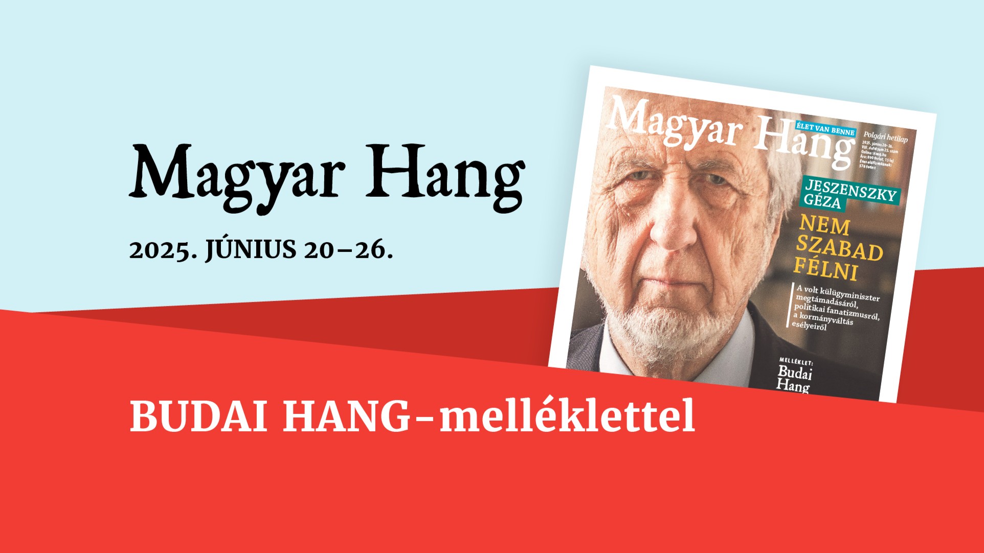 „Nem szabad félni” – Magyar Hang-ajánló