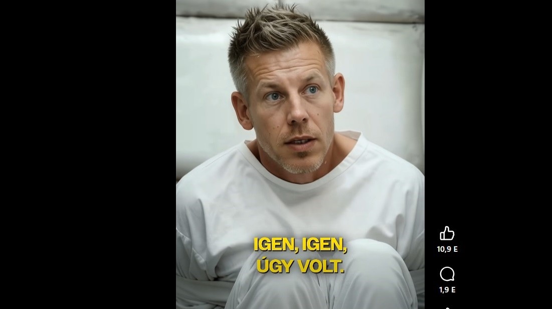 Kényszerzubbonyban az AI által generált Magyar Péter – ilyen hirdetés is átment a Facebookon